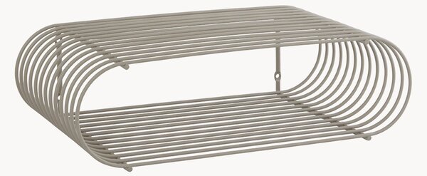Półka ścienna z metalu Curva