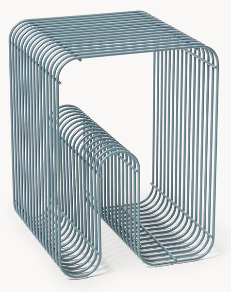 Stołek z metalu Curva