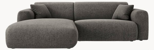 Sofa narożna z szenilu Nolio
