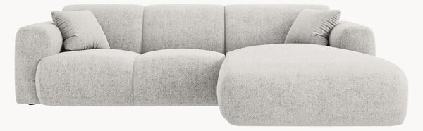 Sofa narożna z szenilu Nolio