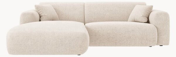 Sofa narożna z szenilu Nolio (4-osobowa)