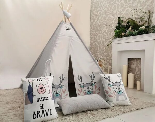 Szare tipi dla dziecka K1-H29