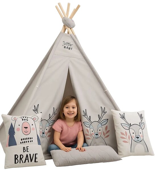 Szare tipi dla dziecka K1-H29