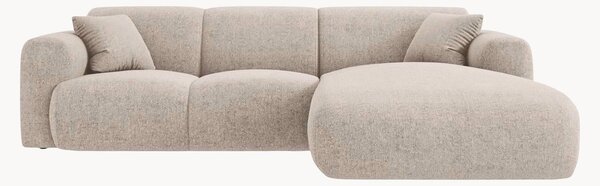 Sofa narożna z szenilu Nolio