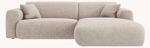 Sofa narożna z szenilu Nolio
