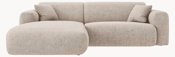 Sofa narożna z szenilu Nolio