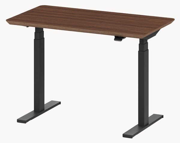 Ręcznie wykonane biurko elektrycznie regulowane z drewnianym blatem Standing Desk Pro Mini