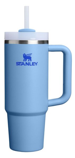 Niebieski termos ze stali nierdzewnej ze słomką 890 ml Quencher H2.O FlowState™ Tumbler Blue Sky – Stanley