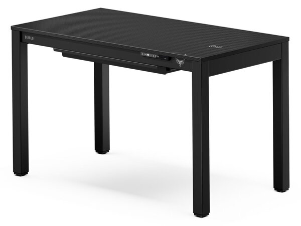 Biurko gamingowe z elektryczną regulacją wysokości Diablo X-Rift 120x63 cm, czarne