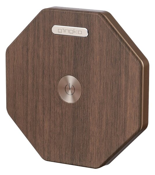 Brązowa dekoracja świetlna na USB ø 12 cm Twist Hexagon – Gingko