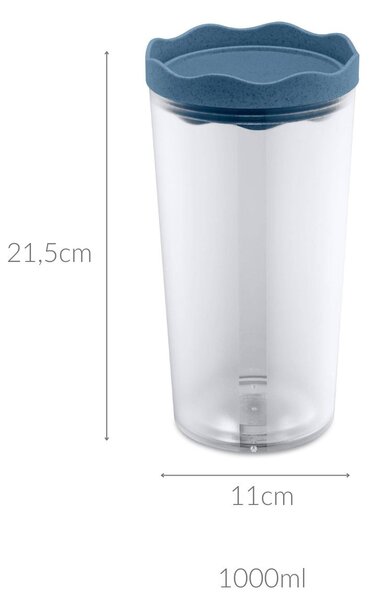 Pojemnik plastikowy na żywność PRINCE L, hermetyczny, 1000 ml, KOZIOL
