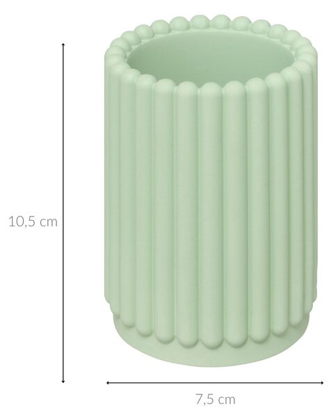 Kubek na szczoteczki do zębów BONBON, Ø 7,5 cm