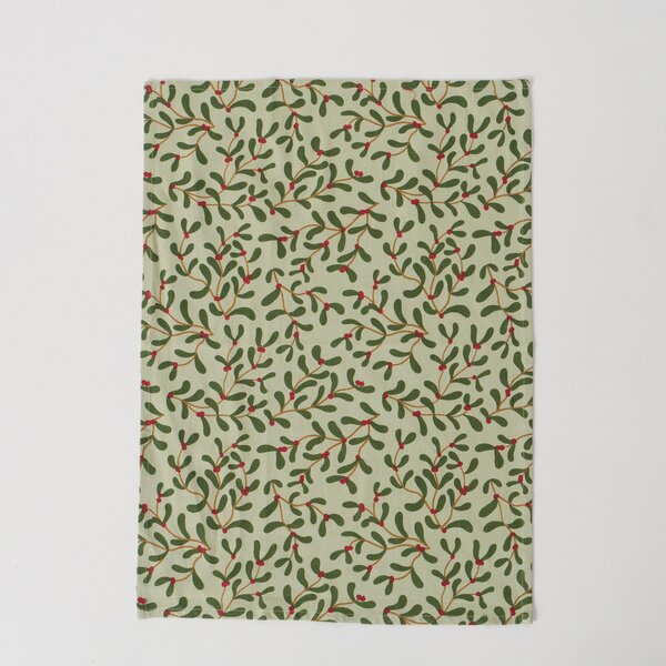 Ścierki kuchenne w drobny wzór MISTLETOE, 50 x 70 cm, 2 szt