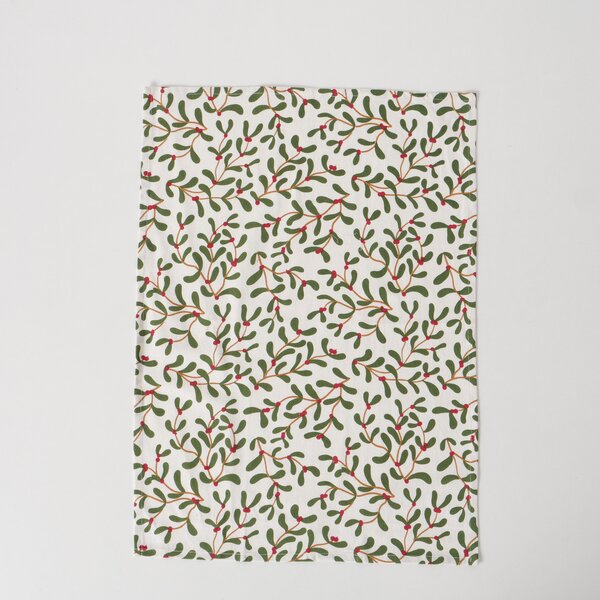 Ścierki kuchenne w drobny wzór MISTLETOE, 50 x 70 cm, 2 szt