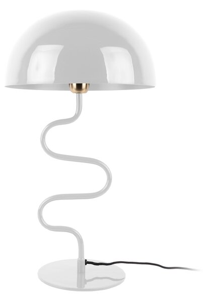 Lampa stołowa grzybek TWIST, metalowa, wys. 54 cm