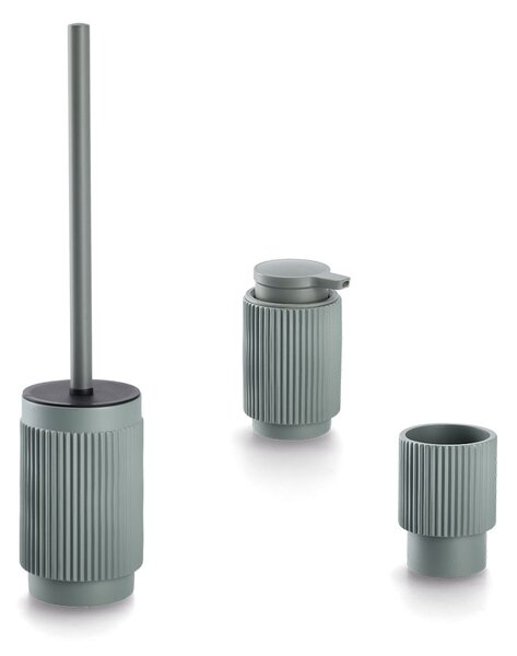 Prążkowany kubek z poliresinu STRIPES, Ø 8 cm