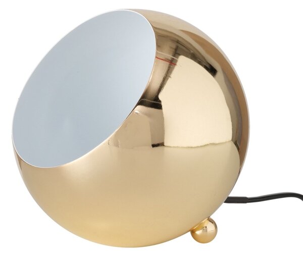 Lampa stołowa Missy, Ø 15 cm, złota