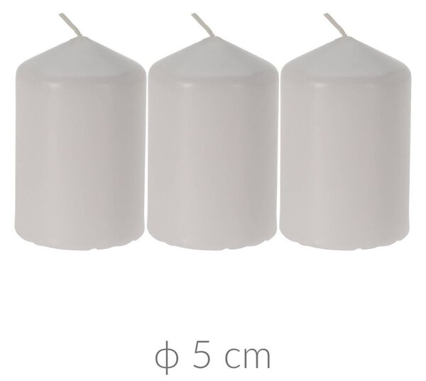 Zestaw trzech świec, 7 cm