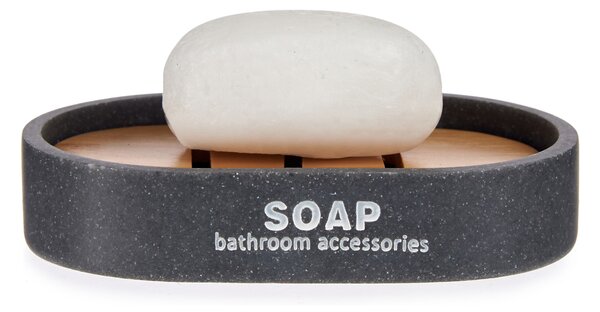 Mydelniczka SOAP z bambusowym ociekaczem