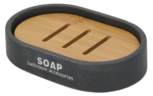 Mydelniczka SOAP z bambusowym ociekaczem