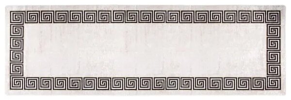 Nowoczesny antypoślizgowy dywan kremowy 80x300 cm C9-K76