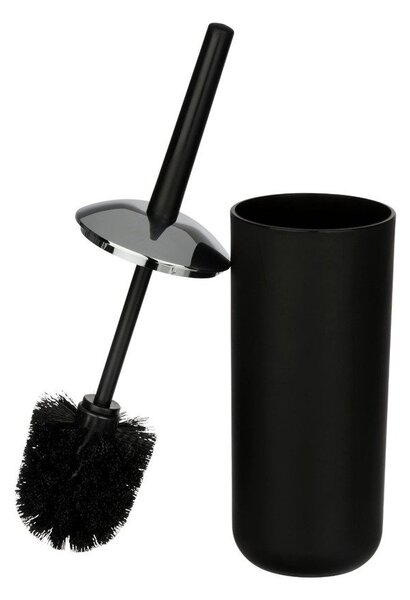 Pojemnik na szczotkę BRASIL BLACK + szczotka WC, WENKO