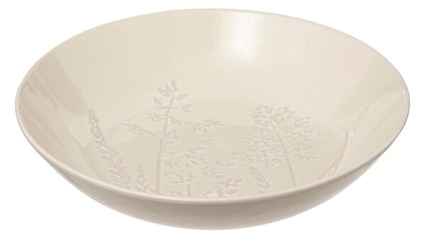 Talerz głęboki do zupy ELSA, kamionka, wzór polnych kwiatów, Ø 21 cm