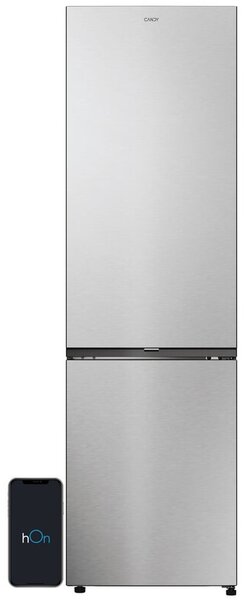 Lodówka CANDY Fresco 300 ECN2CQTEX206 No Frost 205cm inox