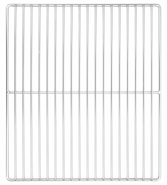 Ruszt grillowy Srebrny 40 x 35 cm Stal nierdzewna