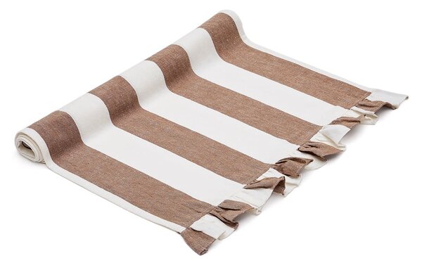 Bieżnik z mieszanki lnu 50x150 cm Maura – Kave Home