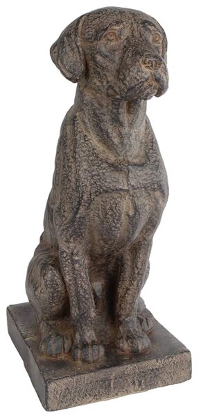 Gifts Amsterdam Rzeźba Dog, polystone, brązowa, 30x21x48 cm