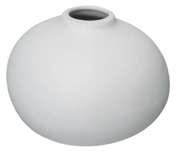 Jasnoszare porcelanowe wazony zestaw 3 szt. (wysokość 9 cm) Nona – Blomus