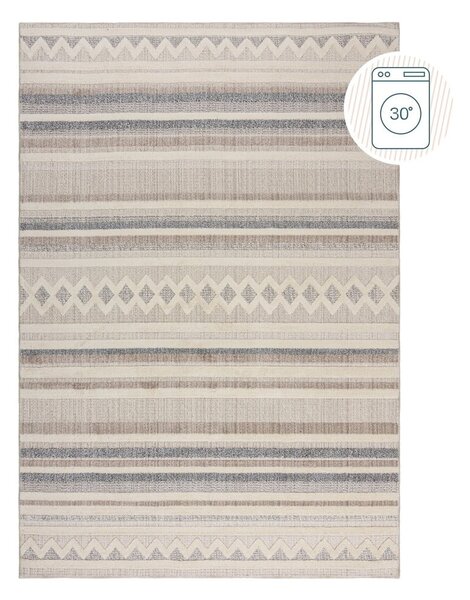 Szarobeżowy dywan odpowiedni do prania 116x170 cm Everette – Flair Rugs