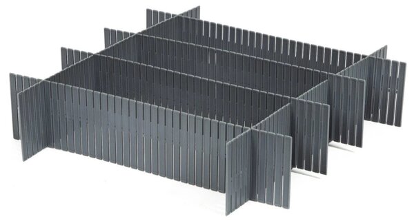 Compactor Organizer do szuflady Free, szary