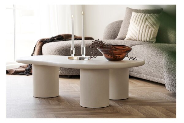 Jasnoszary stolik 80x120 cm Palmera – House Nordic