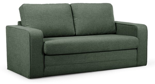 Zielona rozkładana sofa 160 cm Come – Bobochic Paris