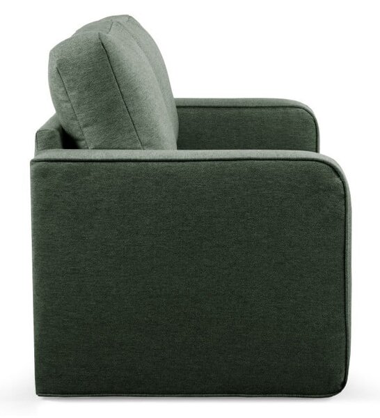 Zielona rozkładana sofa 160 cm Come – Bobochic Paris