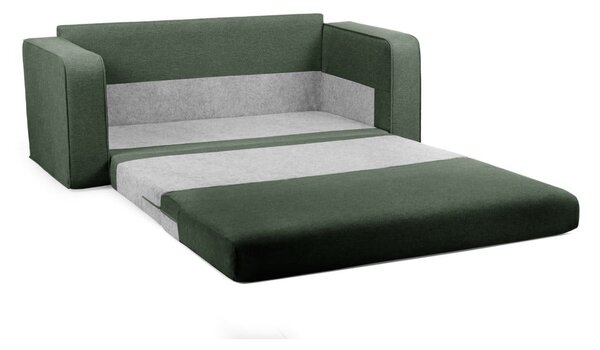 Zielona rozkładana sofa 160 cm Come – Bobochic Paris
