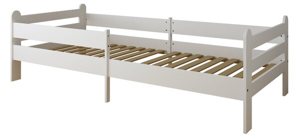 Łóżko dziecięce 200x90 LUNO - Białe