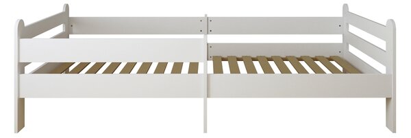 Łóżko dziecięce 200x90 LUNO - Białe