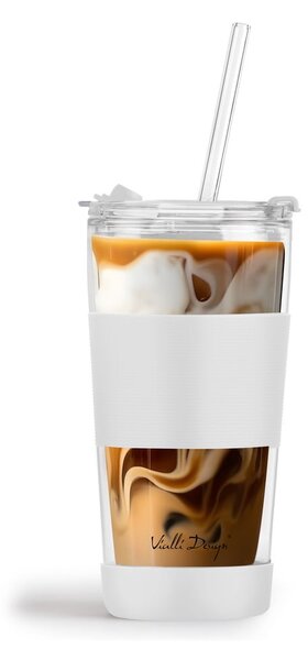 Biały kubek termiczny 600 ml Fuori – Vialli Design