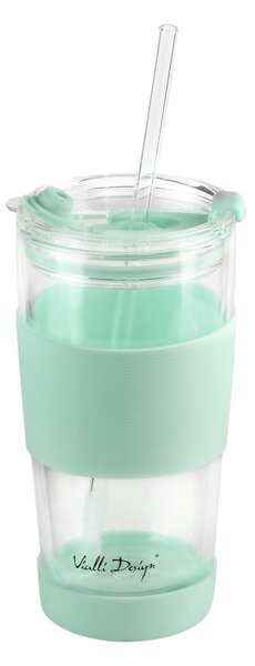 Miętowy kubek termiczny 600 ml Fuori – Vialli Design