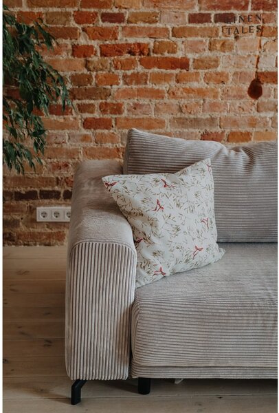 Poszewka na poduszkę ze świątecznym motywem 40x60 cm – Linen Tales
