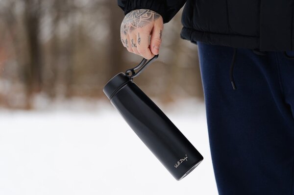 Czarny termos 500 ml Fuori – Vialli Design