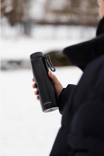 Czarny termos 500 ml Fuori – Vialli Design