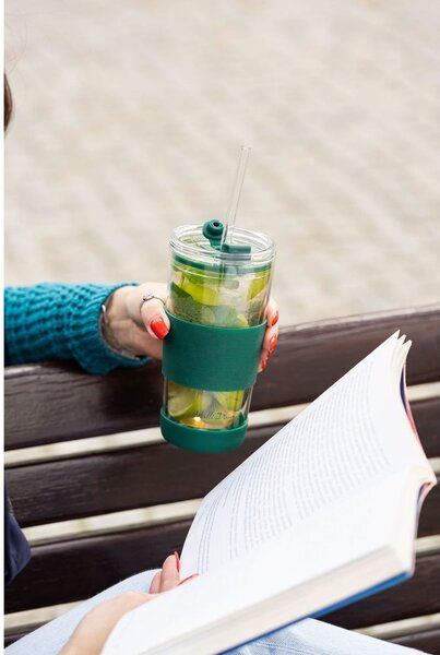Zielony kubek termiczny 600 ml Fuori – Vialli Design