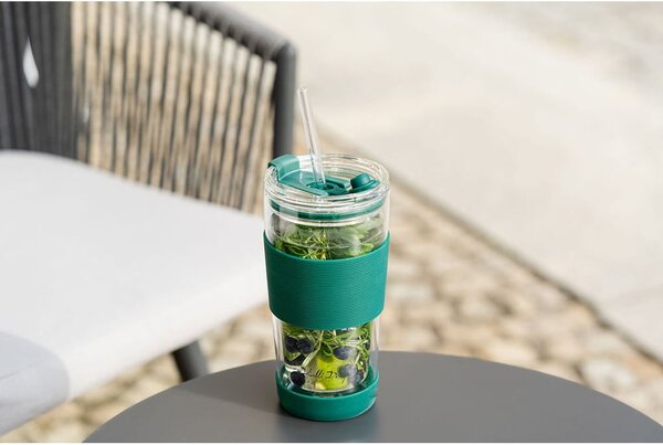 Zielony kubek termiczny 600 ml Fuori – Vialli Design