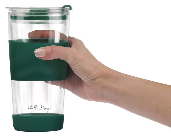 Zielony kubek termiczny 600 ml Fuori – Vialli Design