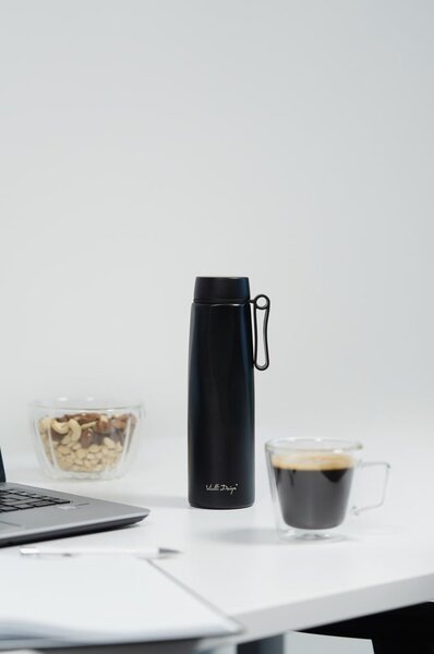 Czarny termos 500 ml Fuori – Vialli Design