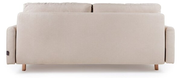 Beżowa sofa rozkładana Bonami Selection Pop